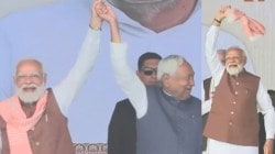 Nitish Kumar Oath Ceremony LIVE: Nitish Kumar returns as Bihar CM for 10th time; Tejashwi extends wishes, ‘Hope govt will live up to people’s expectations’