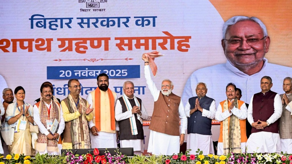 bihar election news, bihar nda government, nitish kumar, bihar, bihar ministers, samrat vijay, ljprv, 26 bihar ministers