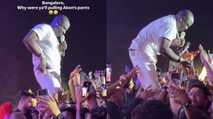 Viral Akon concert video Bengaluru