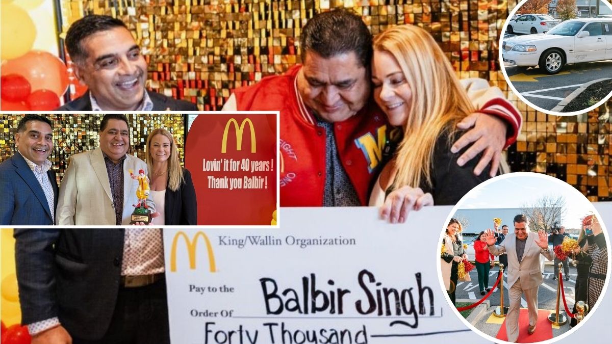 $40k, red carpet treatment – Indian-origin McDonald’s employee’s 40-year run celebrated