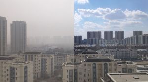 Beijing air pollution transformation