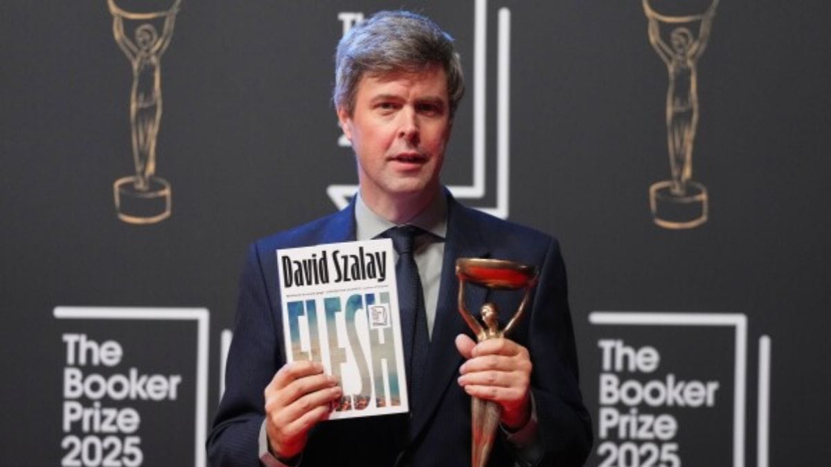 David Szalay Booker Prize winner 2025