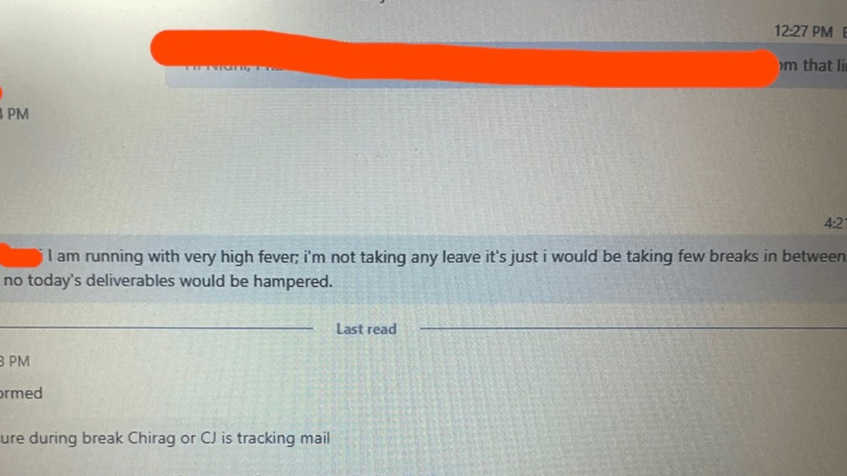 When a Reddit user informed his manager about his health condition, she allegedly assigned him “more responsibilities”.