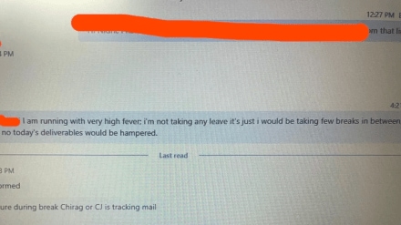 When a Reddit user informed his manager about his health condition, she allegedly assigned him “more responsibilities”.