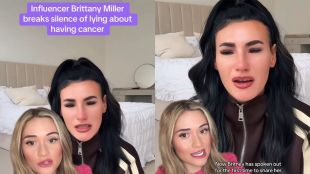 Influencer Brittany Miller fake cancer