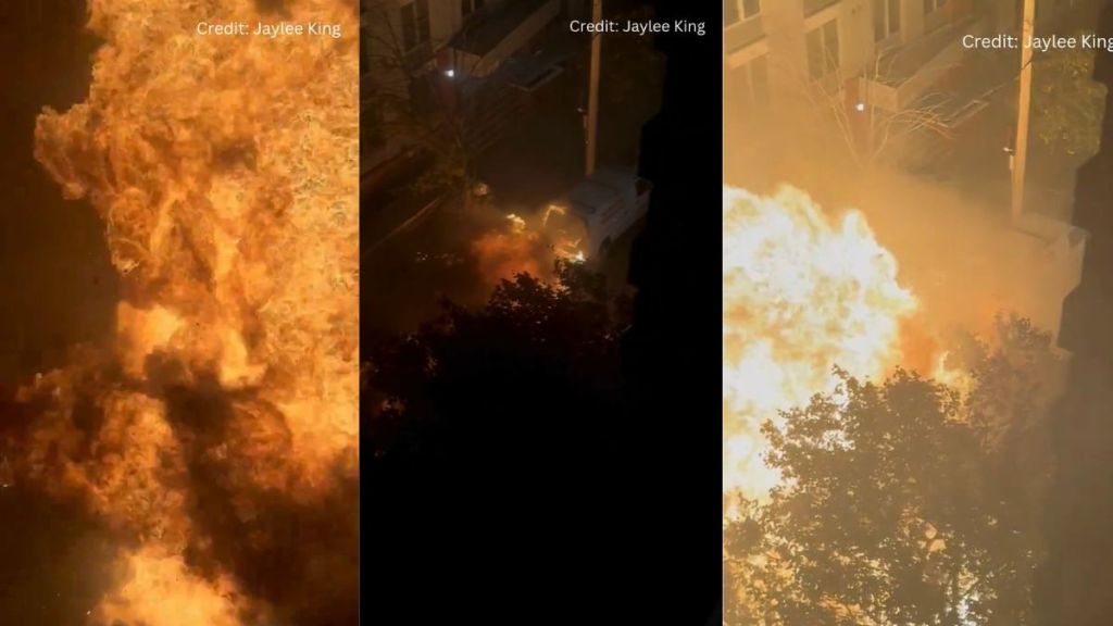 Bronx explosion NYC fire Bronx explosion NYC fire