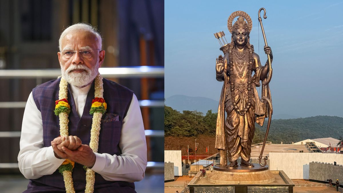 goa, modi in goa, pm modi goa, pm narendra modi, narendra modi goa, Samsthan Gokarn Partagali Jeevottam Math, goa mutt, modi at goa mutt, lord ram statute, tallest ram statute, bronze statue
