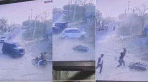rajasthan, rajasthan gang war, alwar gang war, cctv, gang war on cctv, cctv gang war, gang war news, gang war video, gang war viral