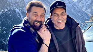 Dharmendra and Sunny Deol