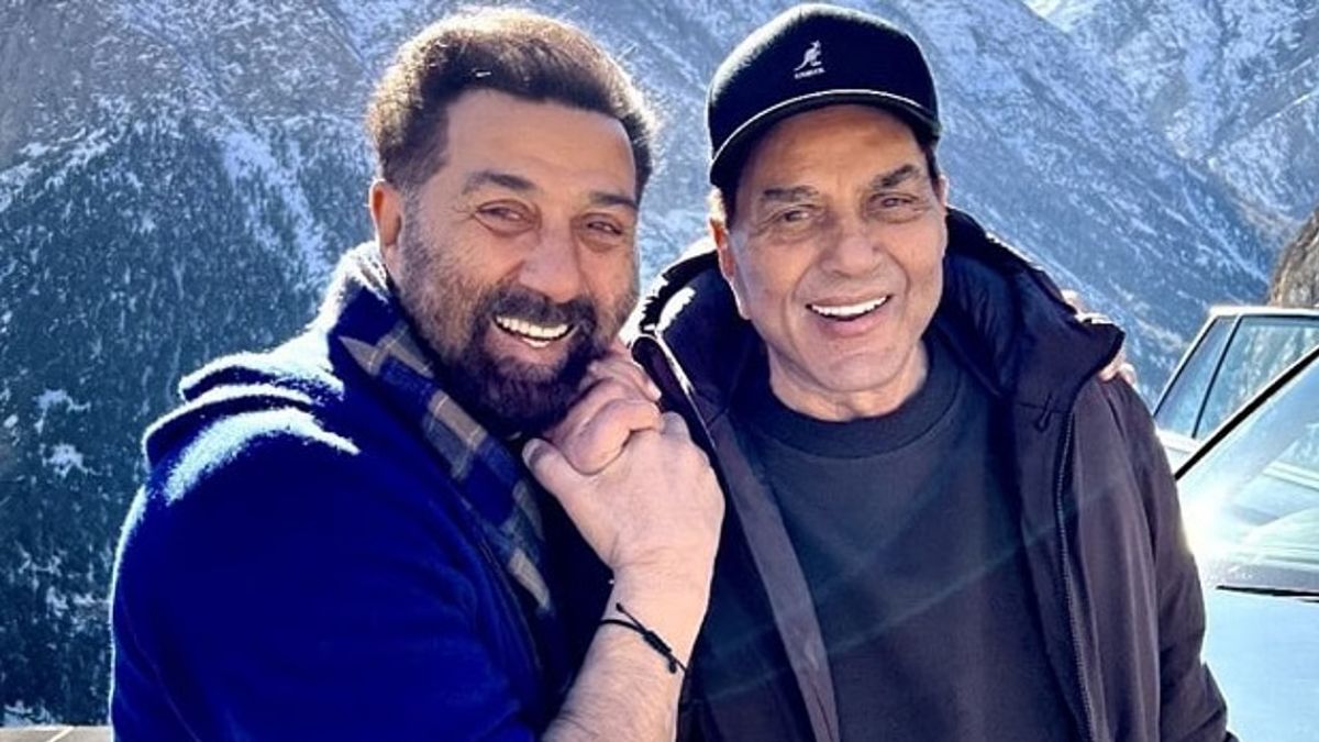 Dharmendra and Sunny Deol Dharmendra and Sunny Deol