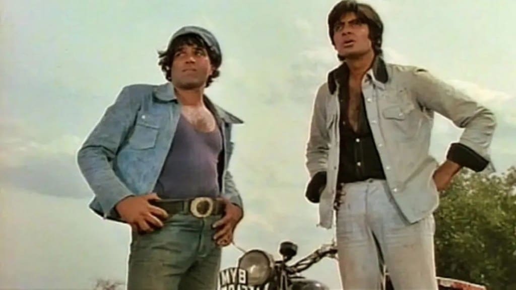 Dharmendra casting as Veeru in Sholay Dharmendra casting as Veeru in Sholay