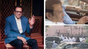 Dharmendra Death LIVE | Shah Rukh Khan, Deepika, Ranveer, Govinda, Akshay Kumar and Aamir seen at Mumbai crematorium