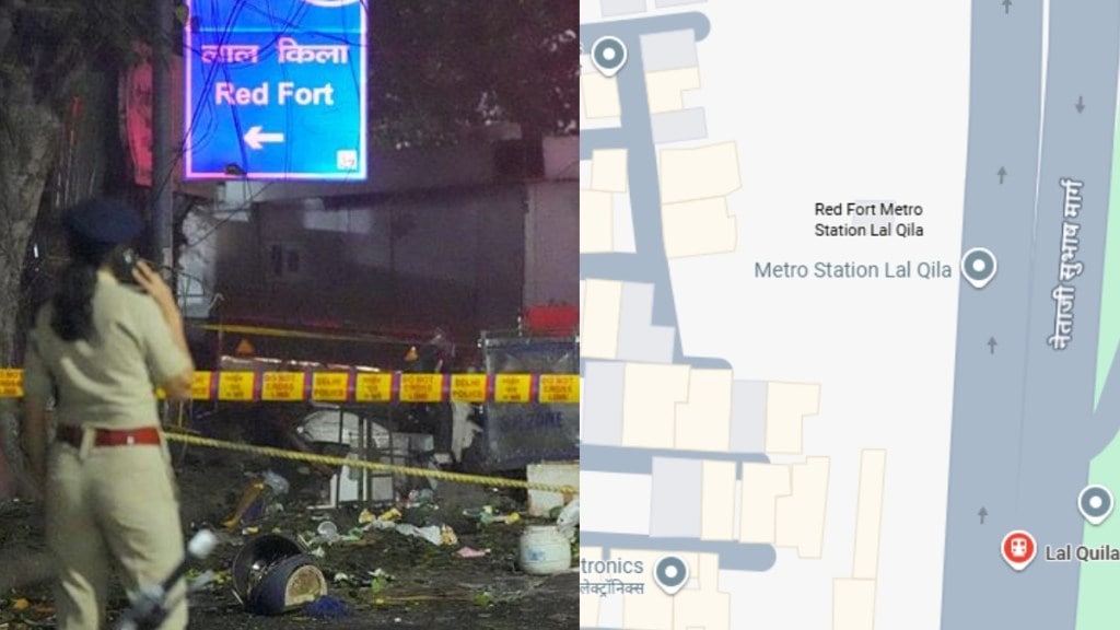 Delhi Red Fort car blast: Understanding geography of explosion site near Lal Quila metro station and its surrounding area