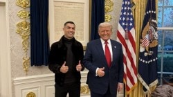 ‘Someone lied’ – Internet calls Trump’s bluff after he’s pictured next to Ronaldo