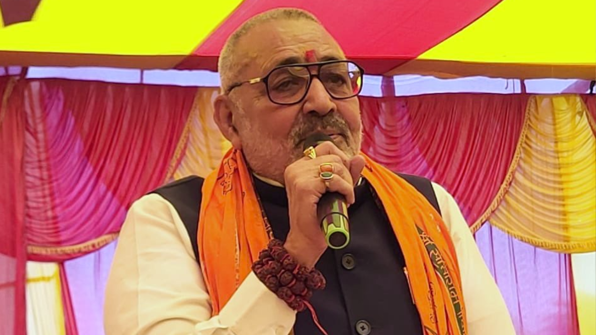 Giriraj Singh’s response comes after Congress MP Kharge criticised PM Modi for being always on the move for elections, from panchayat to Lok Sabha polls, as if it were his son’s wedding. Giriraj Singh’s response comes after Congress MP Kharge criticised PM Modi for being always on the move for elections, from panchayat to Lok Sabha polls, as if it were his son’s wedding.