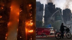 Hong Kong: Horrifying videos show fire consuming high-rise apartment complex building; dozens dead