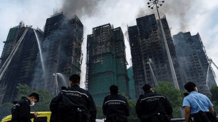 Hong Kong Fire: The fire at Wang Fuk Court in Tai Po has killed at least 44 people and displaced thousands of residents. Police have arrested three individuals linked to the construction company on suspicion of manslaughter in connection with the incident. Hong Kong Fire: The fire at Wang Fuk Court in Tai Po has killed at least 44 people and displaced thousands of residents. Police have arrested three individuals linked to the construction company on suspicion of manslaughter in connection with the incident.
