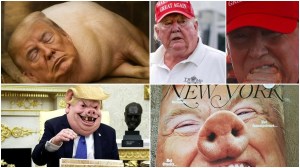 California Governor trolls Trump with ‘pig’ photos as latter tells journalist ‘quiet, piggy’