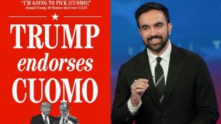 Zohran Mamdani on Trump's Cuomo endorsement