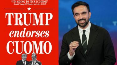 Zohran Mamdani on Trump's Cuomo endorsement