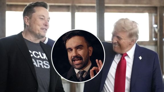Elon Musk and Trump against Mamdani