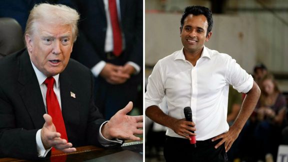 Donald Trump backs Vivek Ramaswamy’s run for Ohio Governor’s chair
