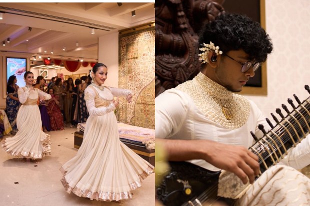 Swadesh also organised an enchanting Kathak performance by Charvi and Dharvi Bharadwaj and a sitar rendition by Swayam. (Image: X)