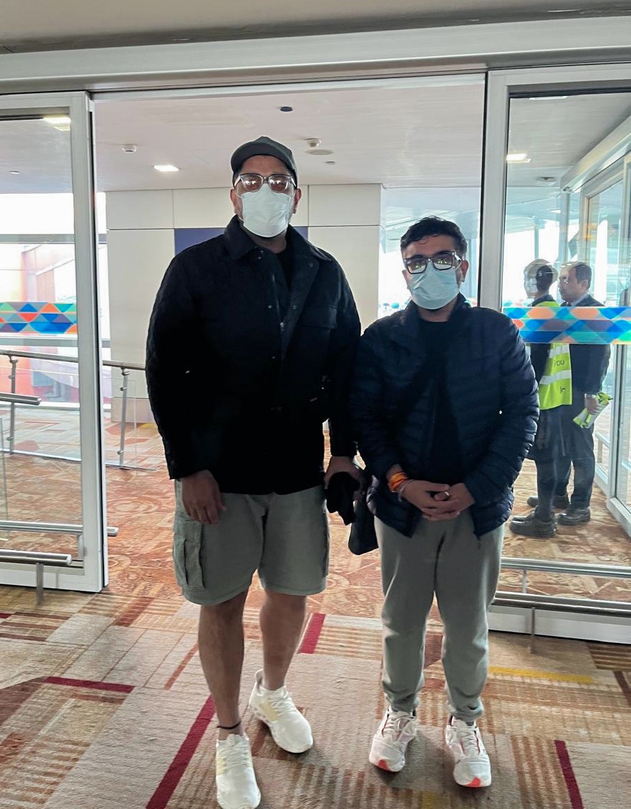 Luthra brothers—Gaurav and Saurabh, the owners of the Birch by Romeo Lane nightclub deported to India and arrested by Goa Police at Delhi Aiport. (Photo: Goa Police/ANI)
