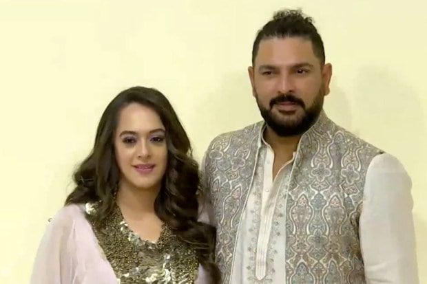 The Swadesh Christmas celebration was also attended by Indian cricketer-turned entrepreneur Yuvraj Singh and his wife. (Image: X)