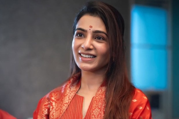 The actress is currently shooting for her next project Maa Inti Bangaram, an upcoming Telugu film which will be directed by Nandini Reddy. This is her second collaboration with the director who previously worked with her on the 2019 hit film Oh! Baby. (Image source: Samantha Ruth Prabhu/Instagram)