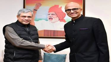 Ashwini Vaishnaw met Satya Nadella