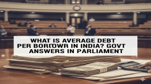 What is average debt per borrower in India? Govt answers in parliament