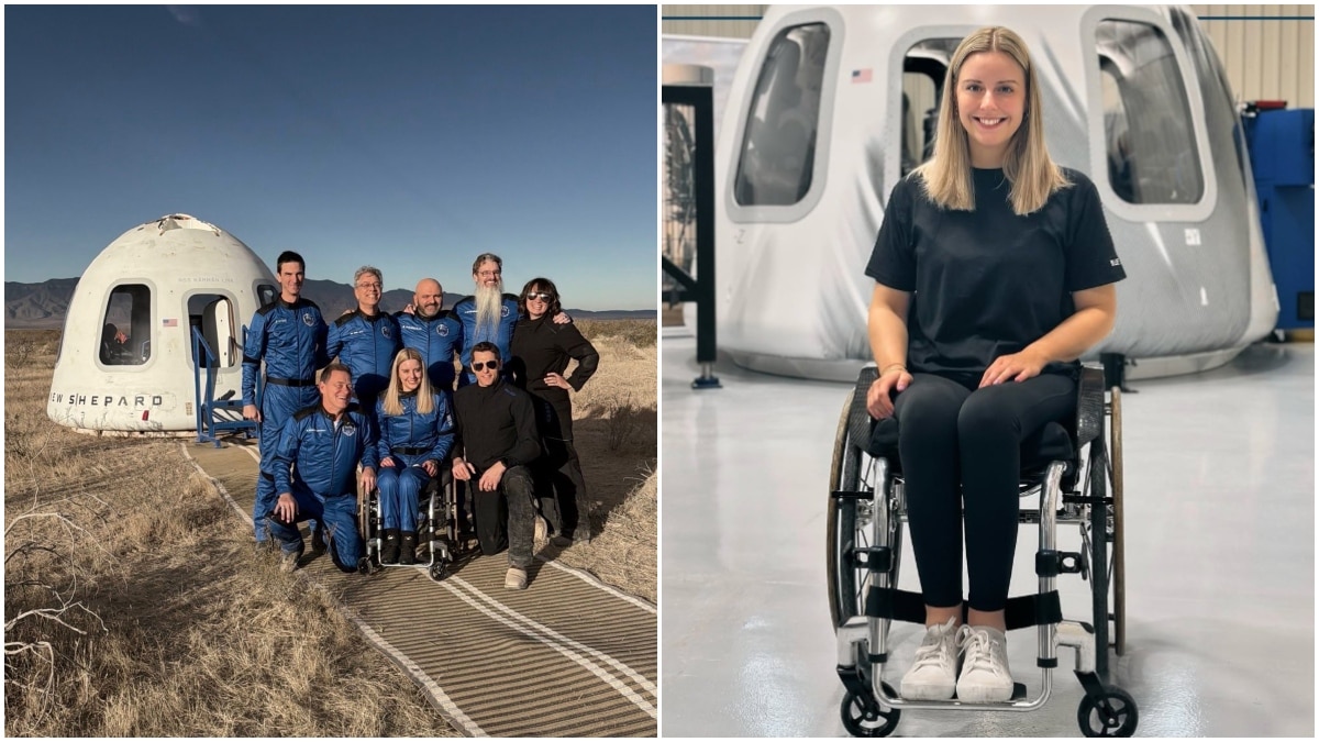 Benthaus' journey was seen not just as a personal achievement, but as an inspiring signal to individuals around the world that space can be open to all. (Image source: X)