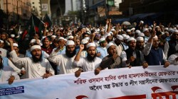 Bangladesh Protest LIVE Updates: Security heightened as massive crowd gathers near Parliament ahead of Hadi funeral