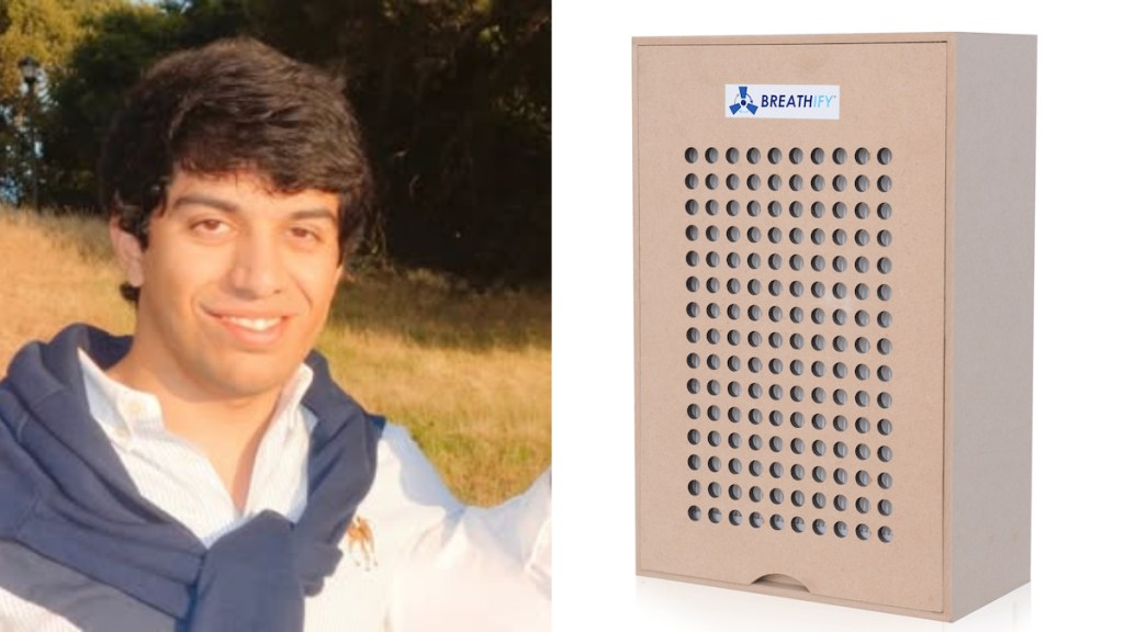 The result of Chawla's persistent work is Breathify, a purifier which utilises a patent-pending 'Reverse Air Technology'.