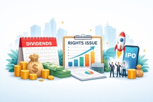 Big corporate action this week: Dividends, rights issue, and IPOs (Source: AI-Generated)