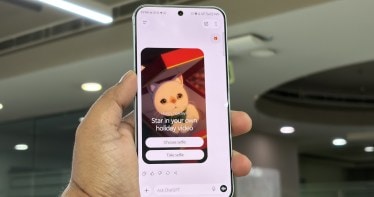 ChatGPT Santa Selfie