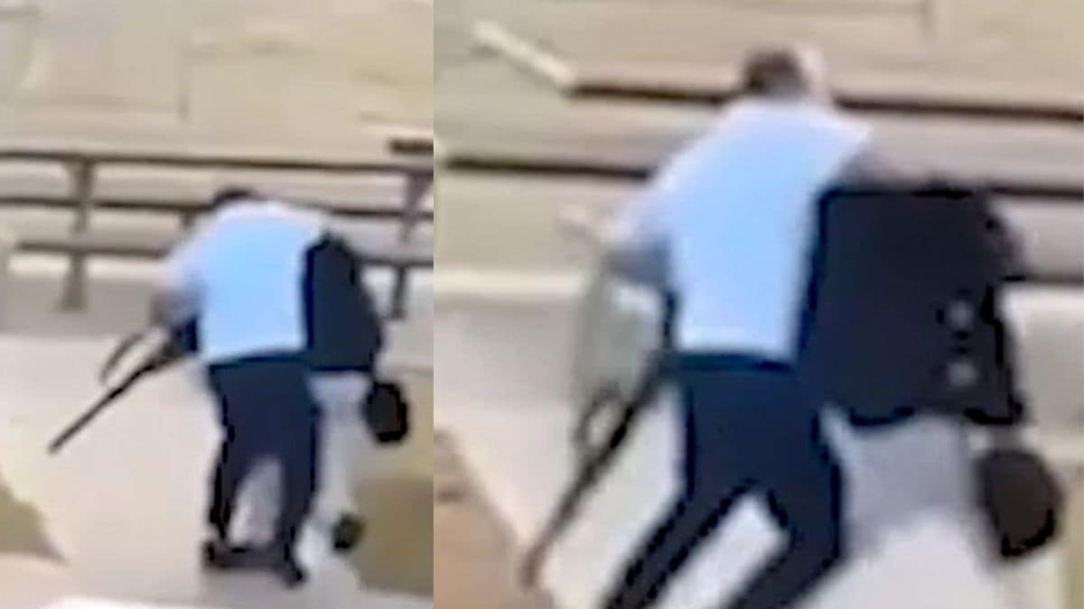 Mesmerizing Watch: Moment Gunman Tackled By School Principal Wallpaper Art Mesmerizing Watch: Moment Gunman Tackled By School Principal Wallpaper Art
