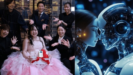 Love in the age of algorithms: Inside a wedding between a Japanese woman and AI groom