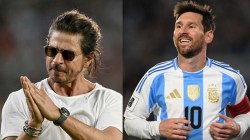 ‘Hoping the day Ride is completely…’: SRK teases Messi’s Kolkata GOAT India tour