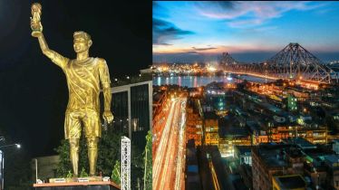 Kolkata pulls all stops to welcome Messi: Inside the making of world’s tallest 70-foot statue of footballer