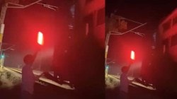 Students arrested for stopping long distance train to shoot reels in Kerala