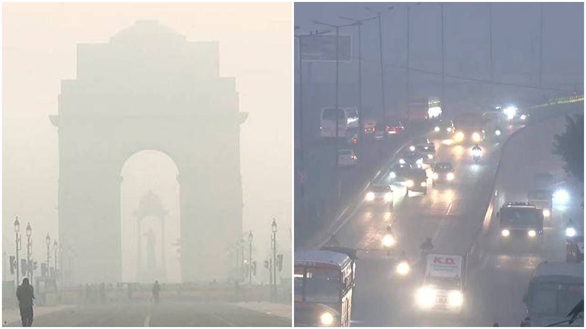 Delhi AQI today area wise