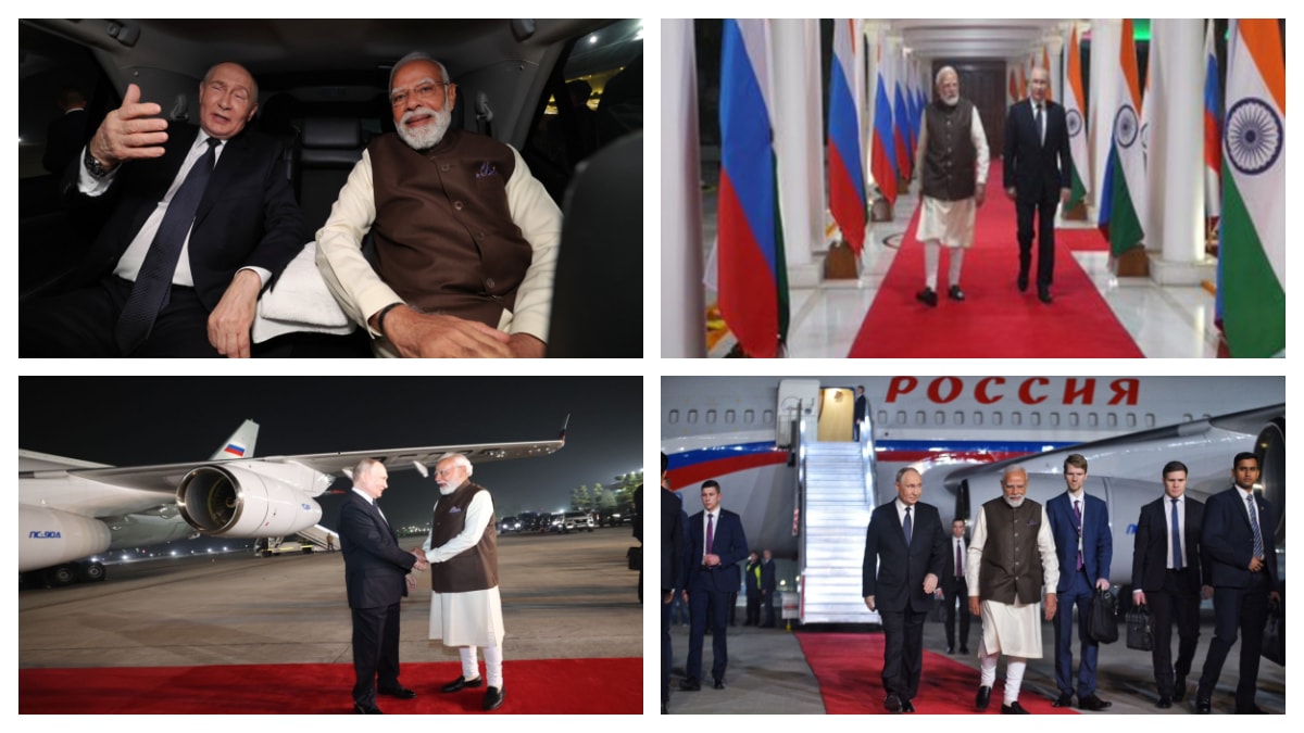 PM Modi receives Putin as warm gesture, continues carpool diplomacy amid two-day visit I In pictures