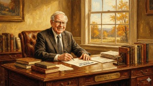 Which is the greatest skill of Warren Buffett that is not very popular? (This is an AI-generated image from Gemini)
