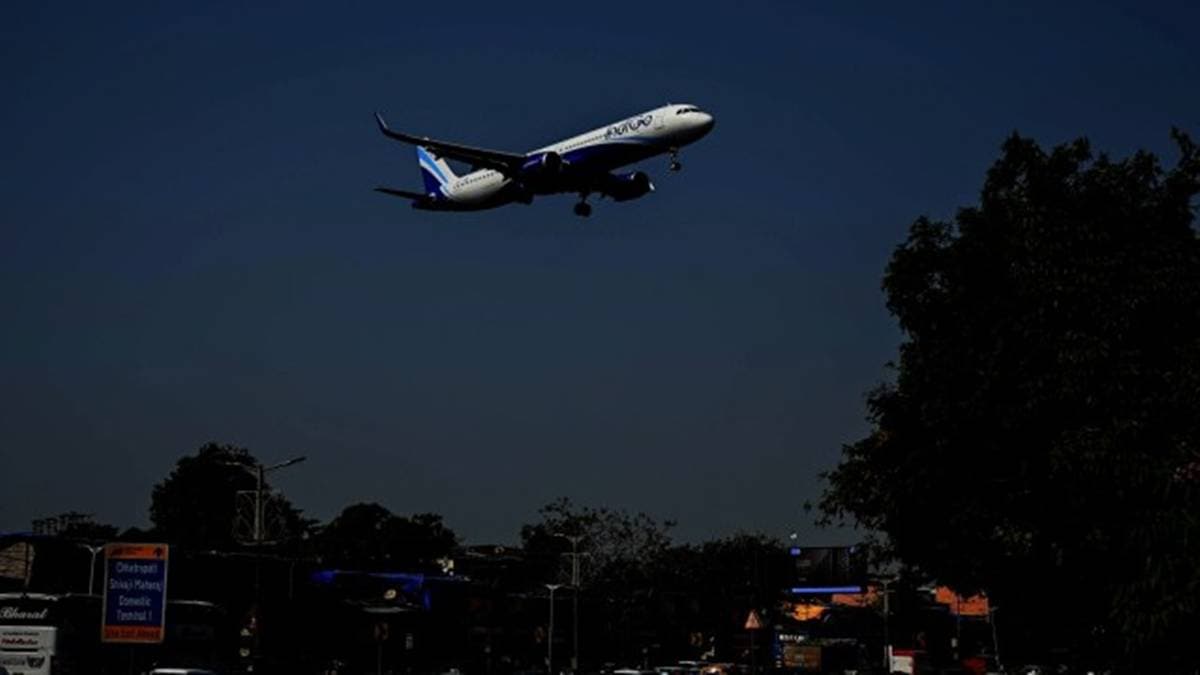 IndiGo flight delayed today