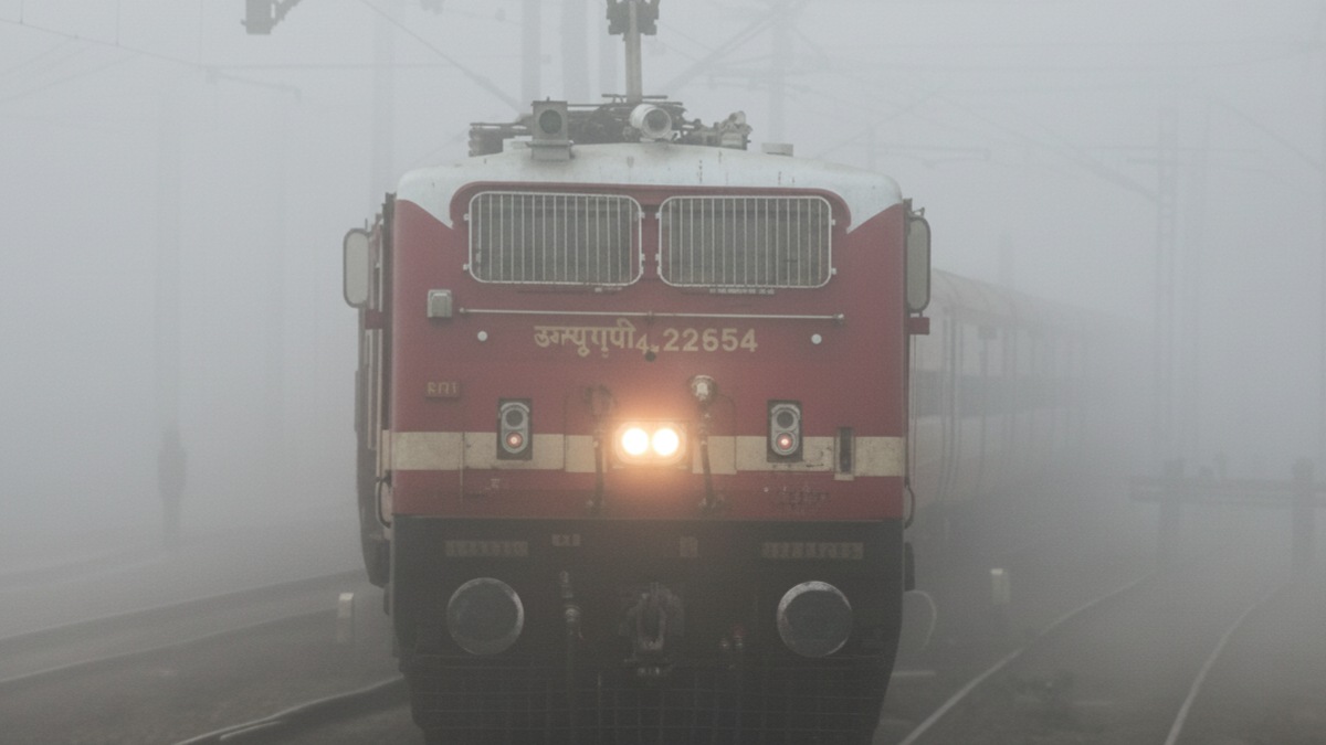 Indian Railways fog preparation to avoid train delay