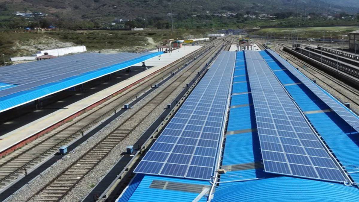 Indian Railways’ green push: Over 2600 stations now solar-powered, 898 MW commissioned