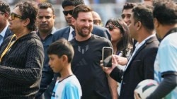 Lionel Messi India GOAT Tour 2025 Day 1 LIVE: Video shows Messi playing football with Telangana CM