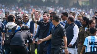 Lionel Messi India visit, Messi India tour 2025, Messi GOAT India Tour, Messi Kolkata event, Messi Kolkata chaos, Messi Salt Lake Stadium, Messi India Day 1, Messi Kolkata, Messi Hyderabad, Messi Mumbai visit, Messi Delhi visit, Salt Lake Stadium Kolkata, Vivekananda Yuba Bharati Krirangan, Rajiv Gandhi International Stadium Hyderabad, Messi event chaos, Messi crowd mismanagement, Messi event cut short, Messi India tour chaos, Messi fans angry, Kolkata stadium chaos, Messi security rush, Messi exits early, Messi meets Shah Rukh Khan, Messi SRK meeting, SRK meets Messi India, Messi meets Rahul Gandhi, Messi meets Revanth Reddy, Messi Telangana CM, Messi India politicians, Messi Inter Miami, Lionel Messi Argentina, Messi Rodrigo De Paul, Messi Luis Suarez, Messi exhibition match India, Messi football clinic India, Messi viral video India, Messi Hyderabad video, Messi playing with Revanth Reddy, Messi India tour video, Messi fan reactions, Messi Kolkata backlash, What happened at Messi Kolkata event, Why Messi Kolkata event was cut short, Messi India tour Day 1 highlights, Messi Kolkata vs Hyderabad event, Messi India visit full schedule, Messi India tour latest news, Lionel Messi India visit, Messi India tour 2025, Messi Kolkata chaos, Messi Salt Lake Stadium, Messi meets Shah Rukh Khan, Messi SRK meeting, Messi Hyderabad event, Messi plays with Revanth Reddy, Messi meets Rahul Gandhi, Messi GOAT India Tour, Messi Inter Miami, Messi exhibition match India, Messi viral video India